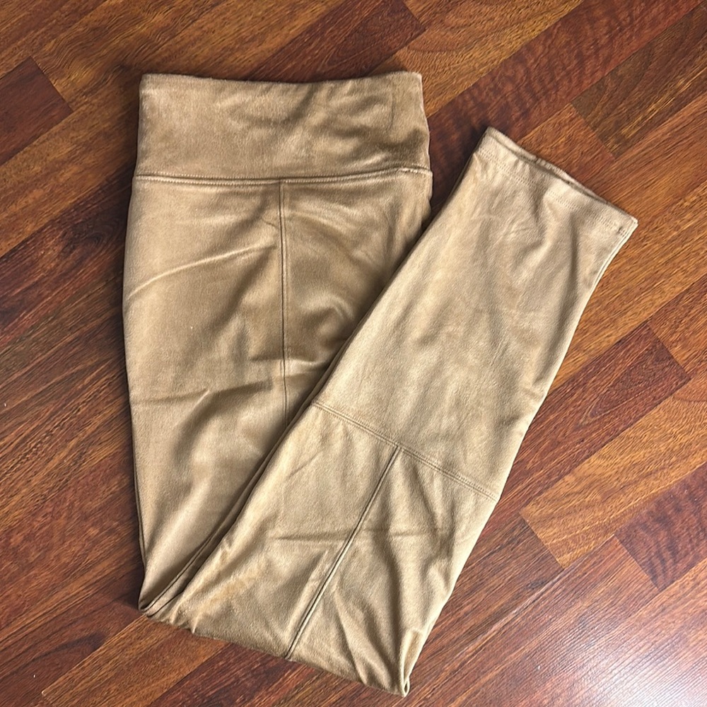 Suede Leggings